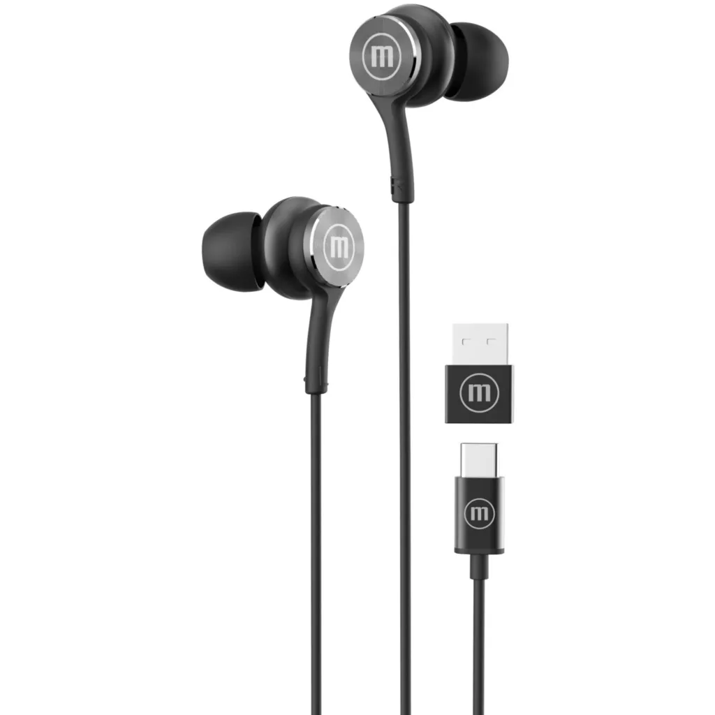 Imagen 1 de Audifonos USB-C Maxell EB-XC1 USB-C BLK
