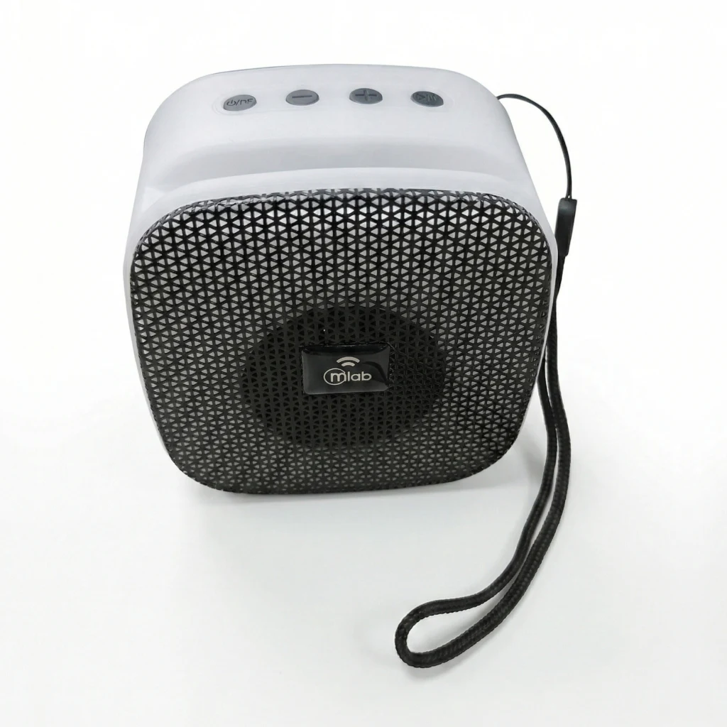 Imagen 1 de MLAB PARLANTE MINI FLAMING CUBE BLACK