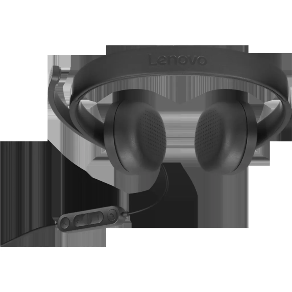 Imagen 2 de Auriculares Lenovo Stereo Headset Gen2  Conectividad Alámbrica USB-A Negro