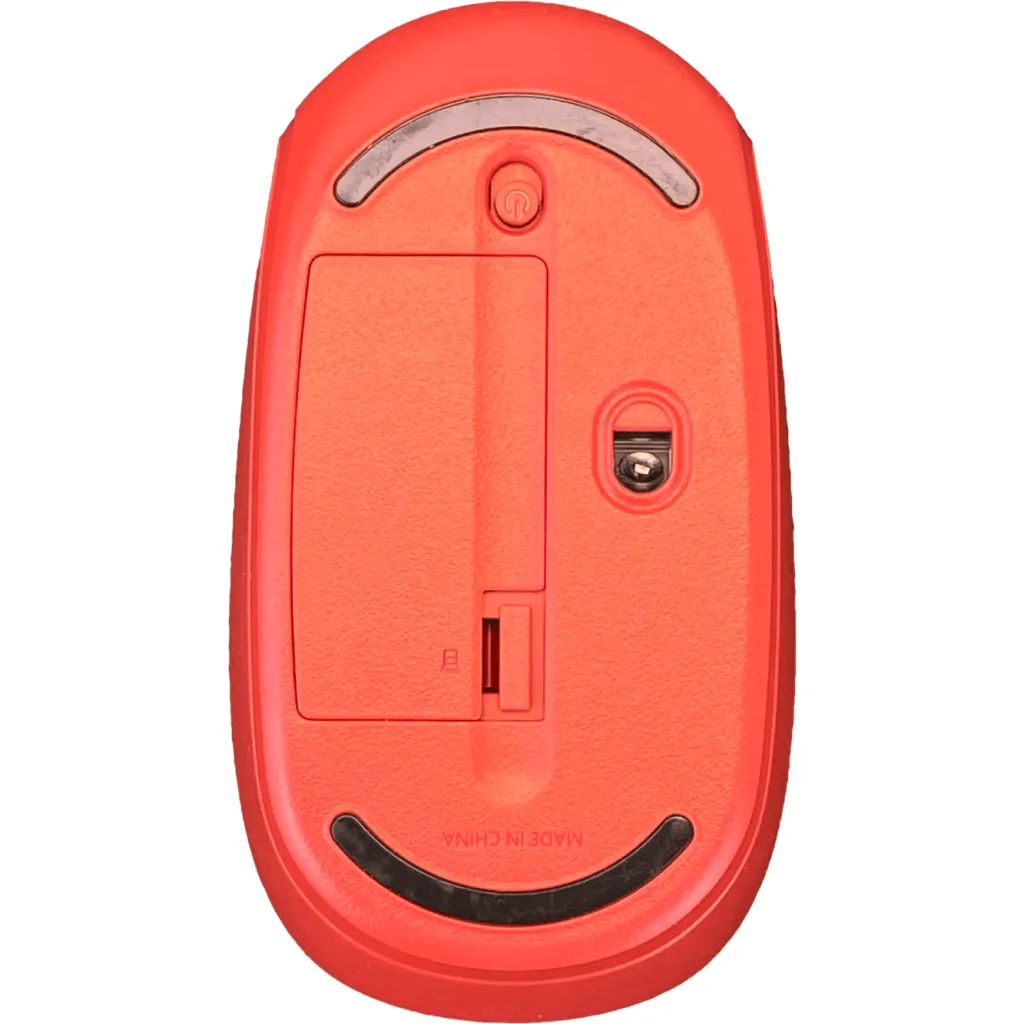 Mouse Rojo USB-AM inalambrico 2,4GHz req/1-AA Flame Red