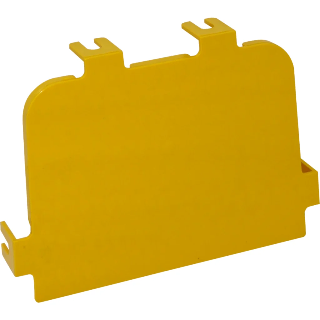 Imagen 3 de 120x100mm Tapa Final Amarilla PC+ABS LSZH Hembra req/CC-120