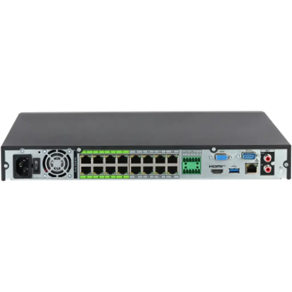 Imagen 2 de DHI-NVR5216-16P-EI2. NVR de 16 canales, 16 Puertos PoE, 2HDD WizSense