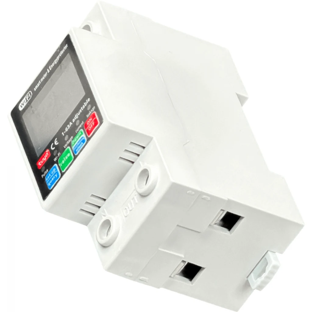 Imagen 4 de Wifi 63A 150-300V-Ajustable 1-63A-Ajustable Interruptor Automatico