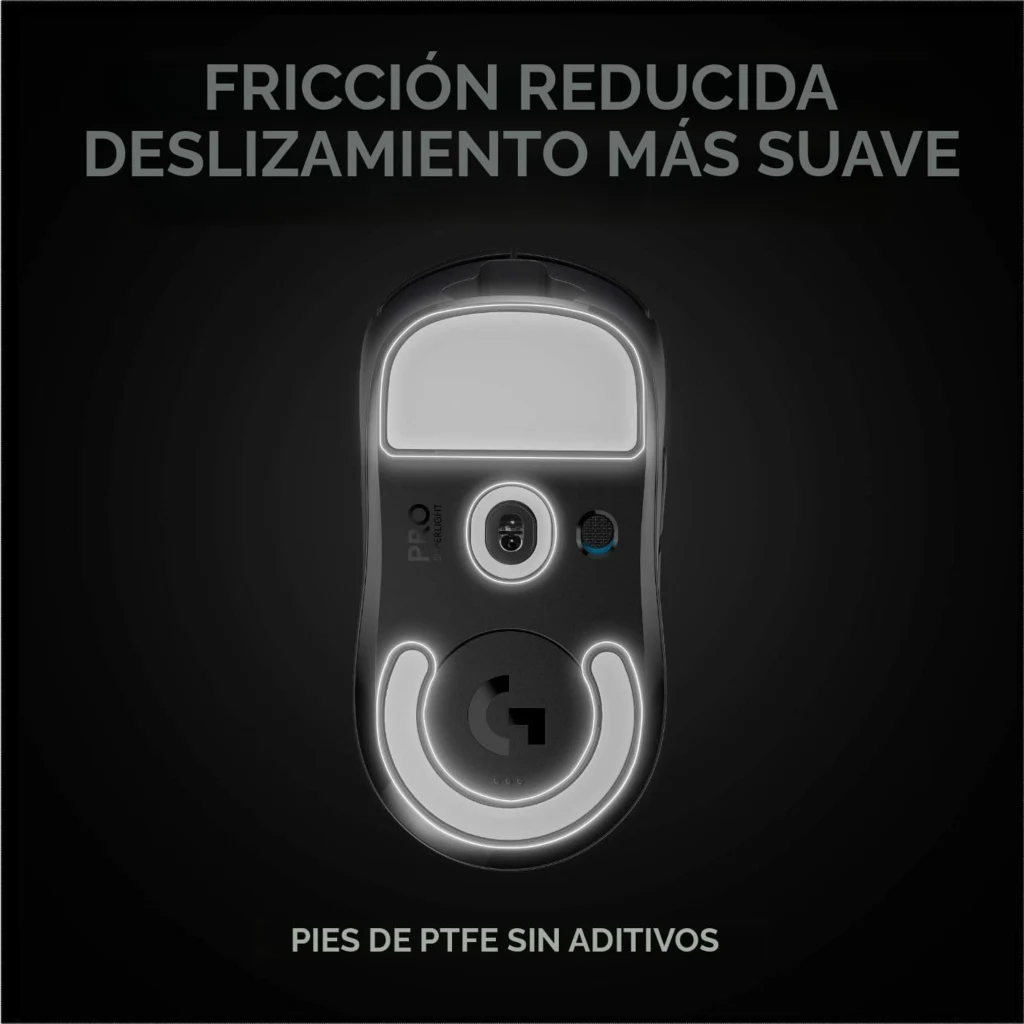 Imagen 9 de Mouse Gamer Inalámbrico Logitech PRO X Superlight Óptico 25KDPI Negro