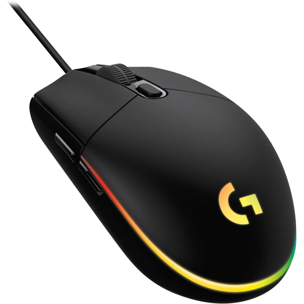 Imagen 13 de Mouse Gamer Alámbrico Logitech G203 RGB 6 Botones 8000dpi USB Negro