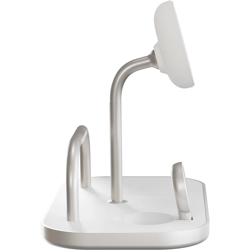 Imagen 4 de Base de Carga Inalámbrica Zens 4 en 1 15W USB-C Soporte iPad MagSage Qi2 60W