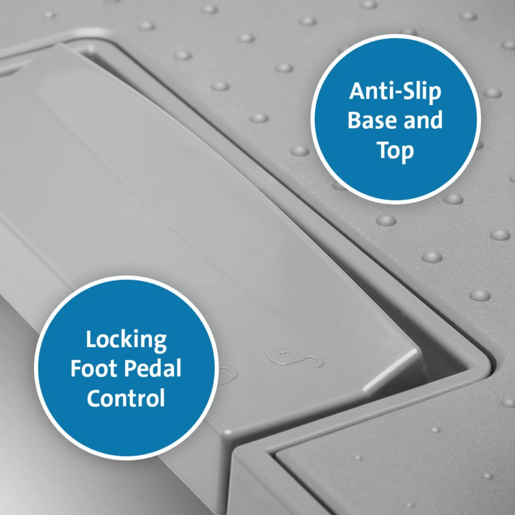 Imagen 14 de Apoya Pies Kensington SoleMate Pro, Ergonómico Ajustable Color Gris