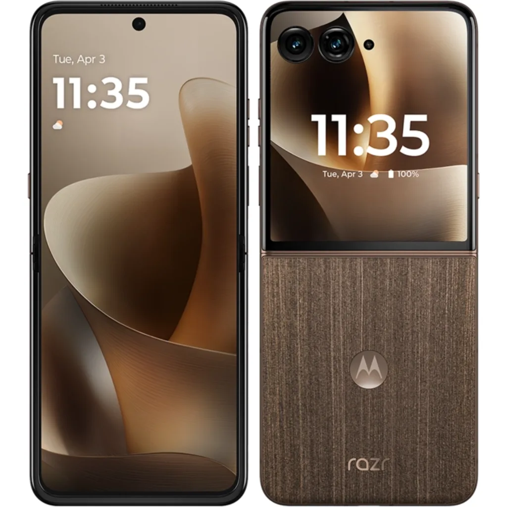 Imagen 4 de Celular Plegable Motorola Razr 70 Ultra 5G 1TB 16GB RAM Café