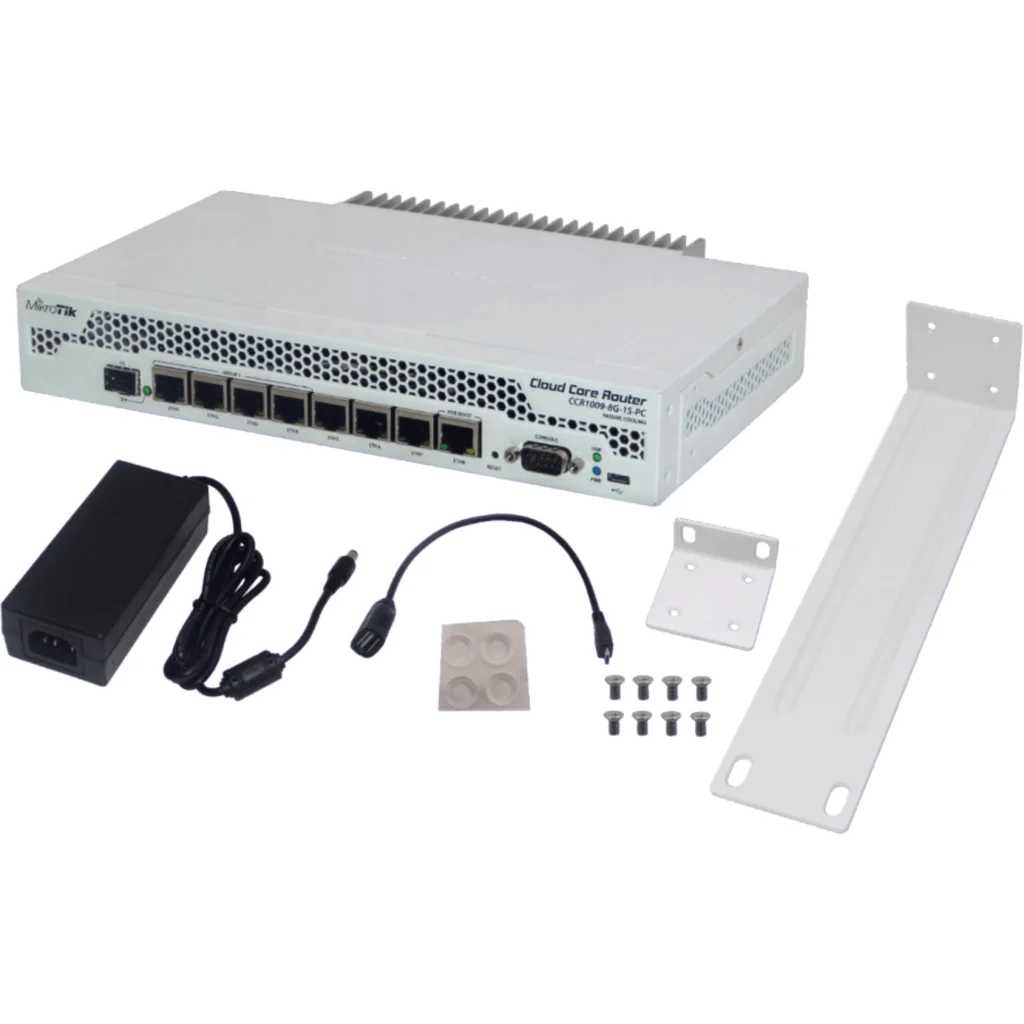 Imagen 3 de OFERTA MIKROTIK Cloud Core Router 1009-7G-1C-PC (RouterOS L6) with case