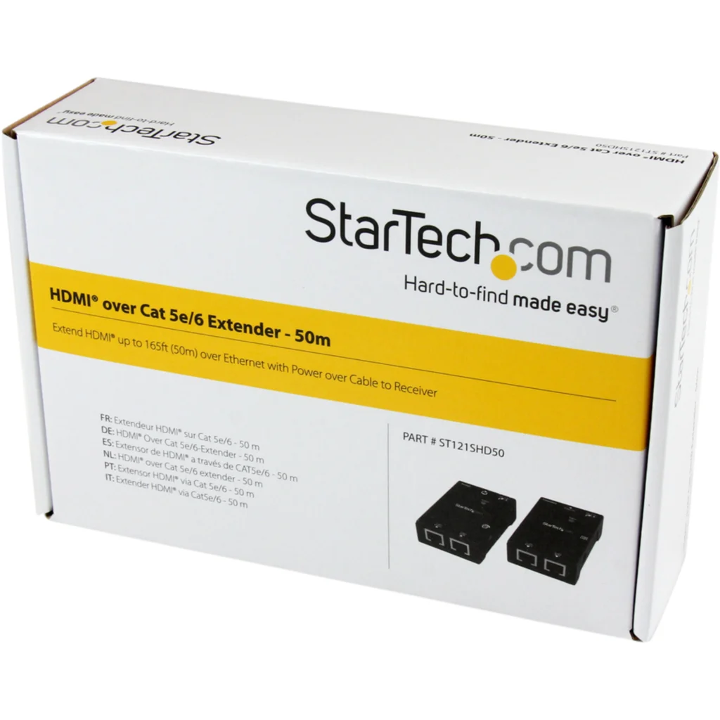 Imagen 5 de Kit Extensor Video Audio HDMI por Cable UTP Ethernet Cat5 Cat6 RJ45