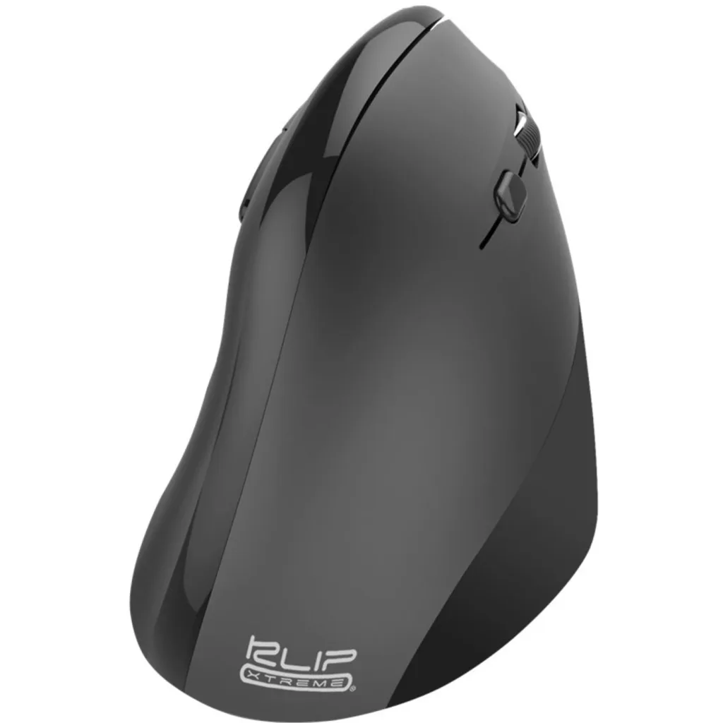 Imagen 3 de Mouse Ergonómico Inalámbrico KipX KMW-390 Vertical Conectividad 2.4 Ghz Negro