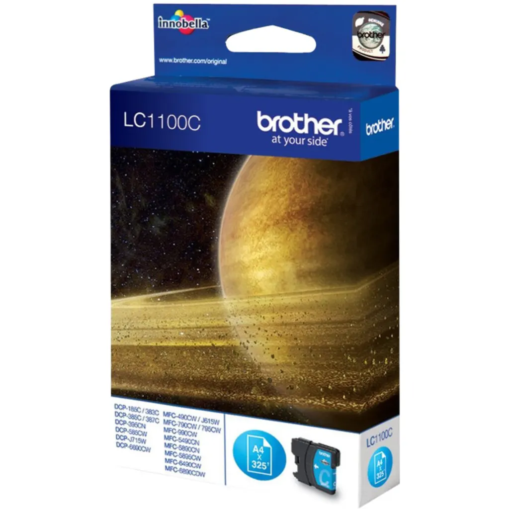 Imagen 2 de Cartridge Cyan LC1100C para MFC-490CW-MFC5490CN  325 hojas 