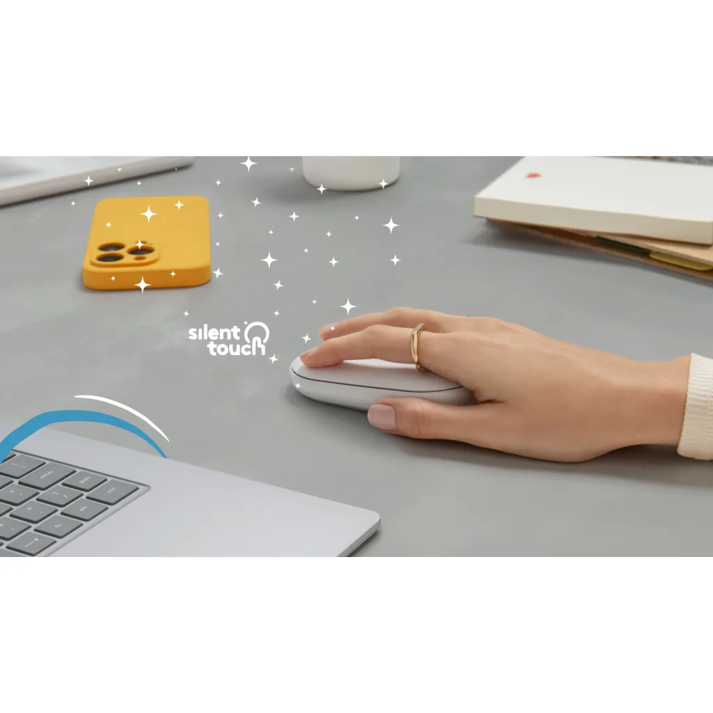 Imagen 8 de Mouse Inalámbrico Logitech Pebble 2 M350S, Óptico 4000DPI 3 Botones Blanco