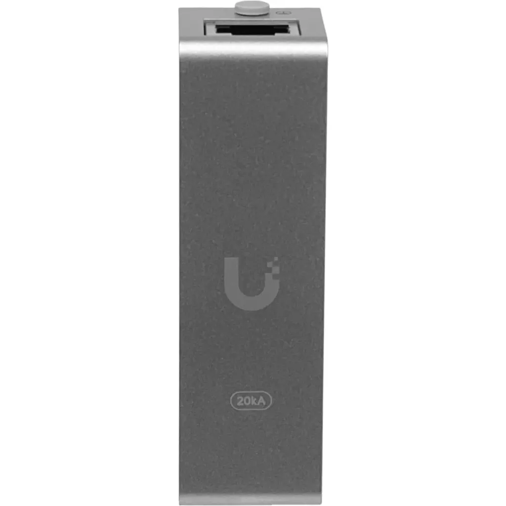 UBIQUITI RielDin 20kA Protector Sobretension 2-RJ45 10Gbps PoE++