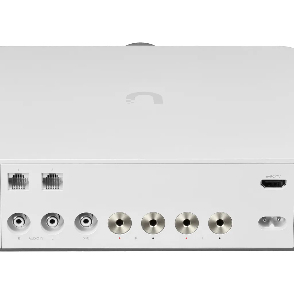 Imagen 1 de UBIQUITI Blanco 3-RCA 4-PlugBanana 2-1000 1-eARC Amplificador Sonido