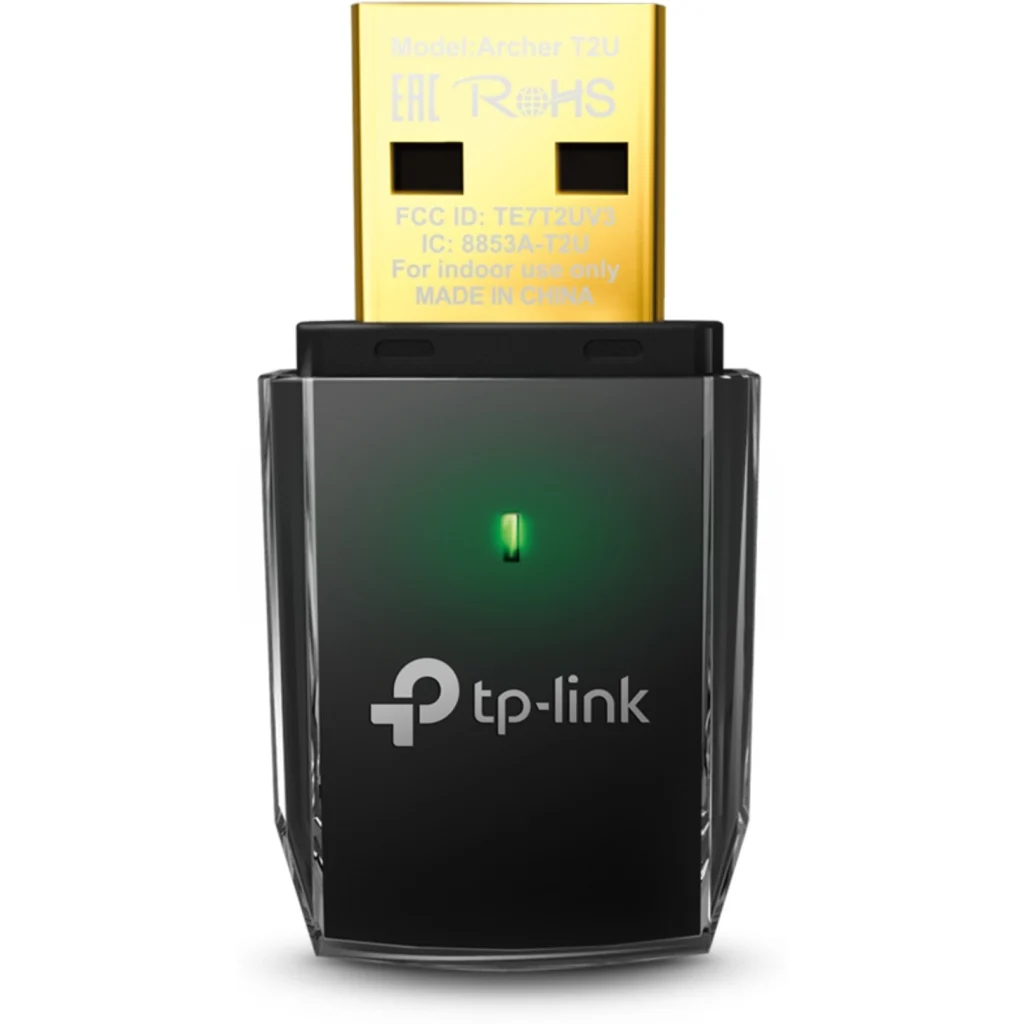 ARCHER T2U ADAPT. TPLINK AC600 MINI  USB.WIFI