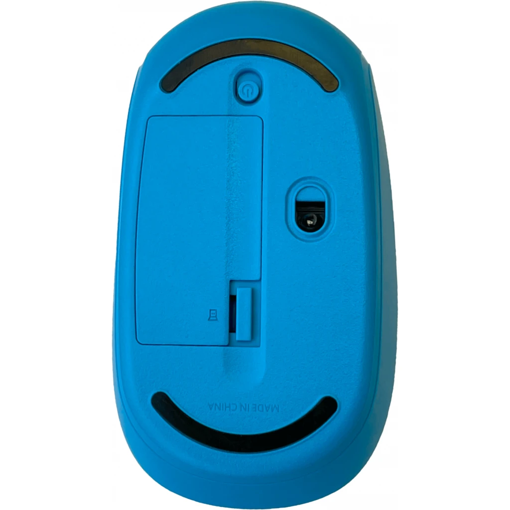Imagen 5 de Mouse Celeste USB-AM inalambrico 2,4GHz req/1-AA Cyan-Blue