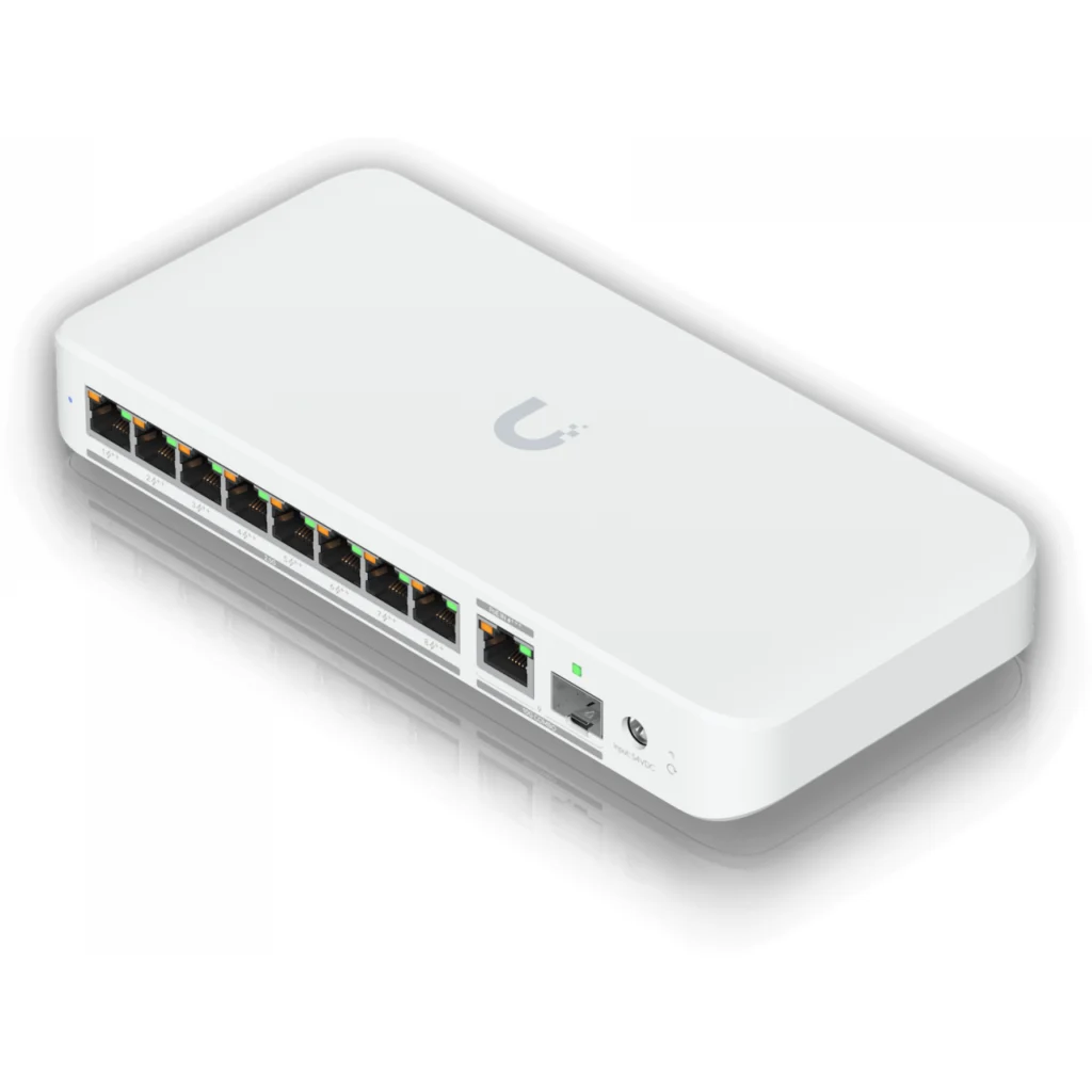UBIQUITI 8-2500-PoE++ 1-10G/in 1-SFP+ Switch L2 req-AC-210W UniFi