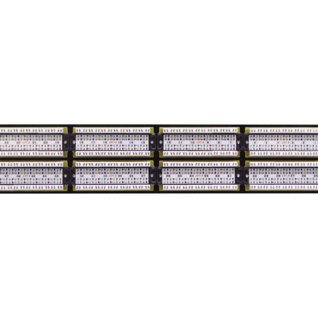 Imagen 3 de Patch Panel Linkmade 48-RJ45 Cat6 UTP 2U Certific UL