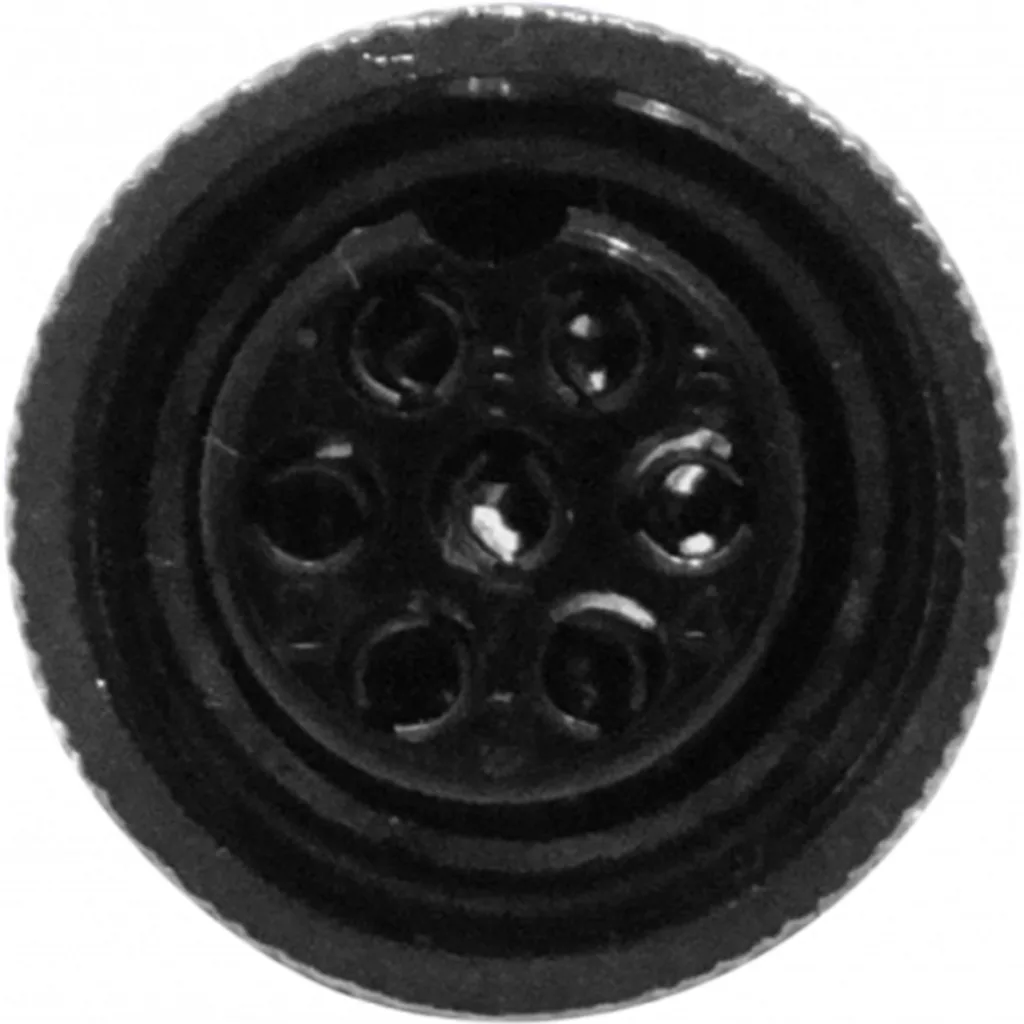 Imagen 1 de 7-pin Hembra Volante Conector GX12 DiametroIN-9,3mm Soldable Aviacion