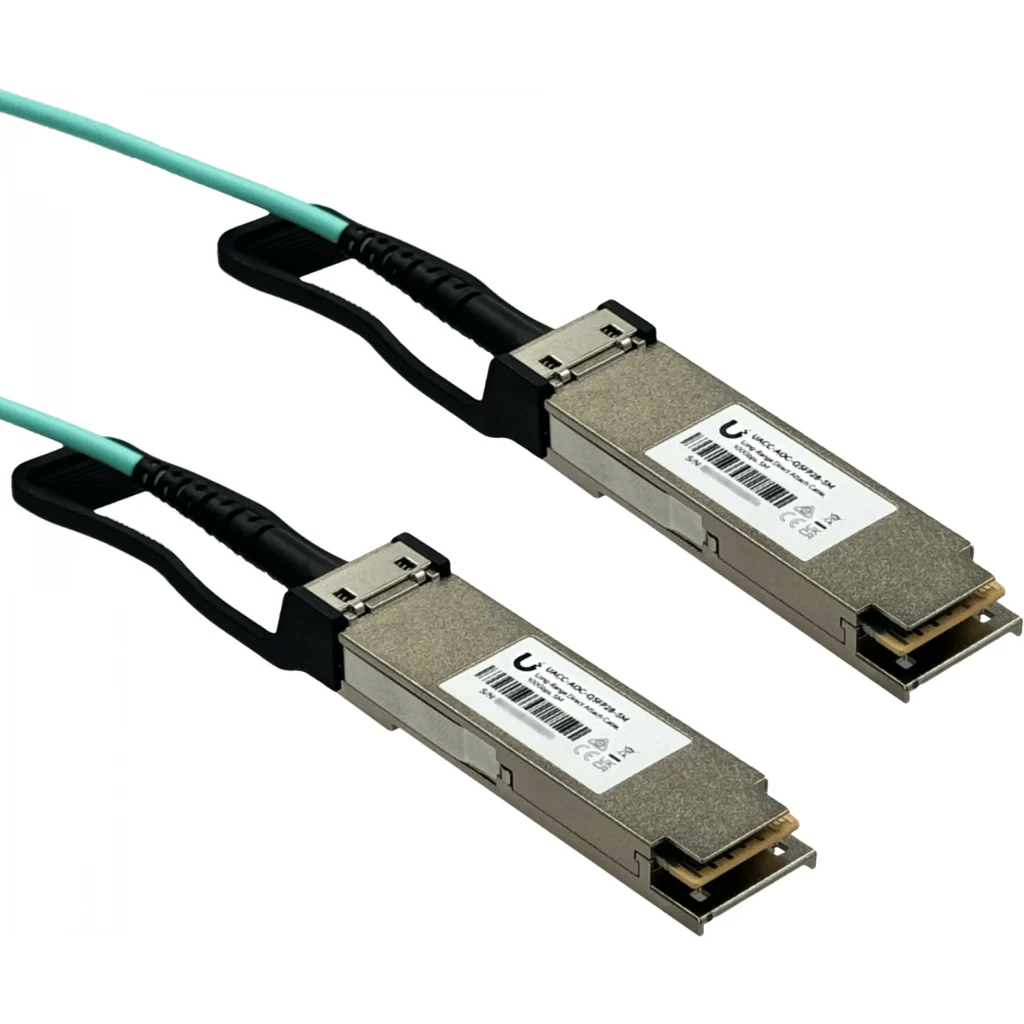 UI 5mt QSFP28-100Gbps Cable 3mm Fibra-MM Directa AOC-QSFP28-5M