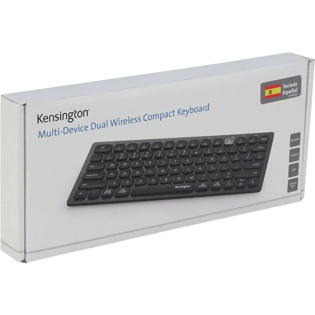 Imagen 2 de KENSINGTON Teclado Inalambrico 2,4Ghz BT v3.0/5.0 Negro USB inc/2-AAA
