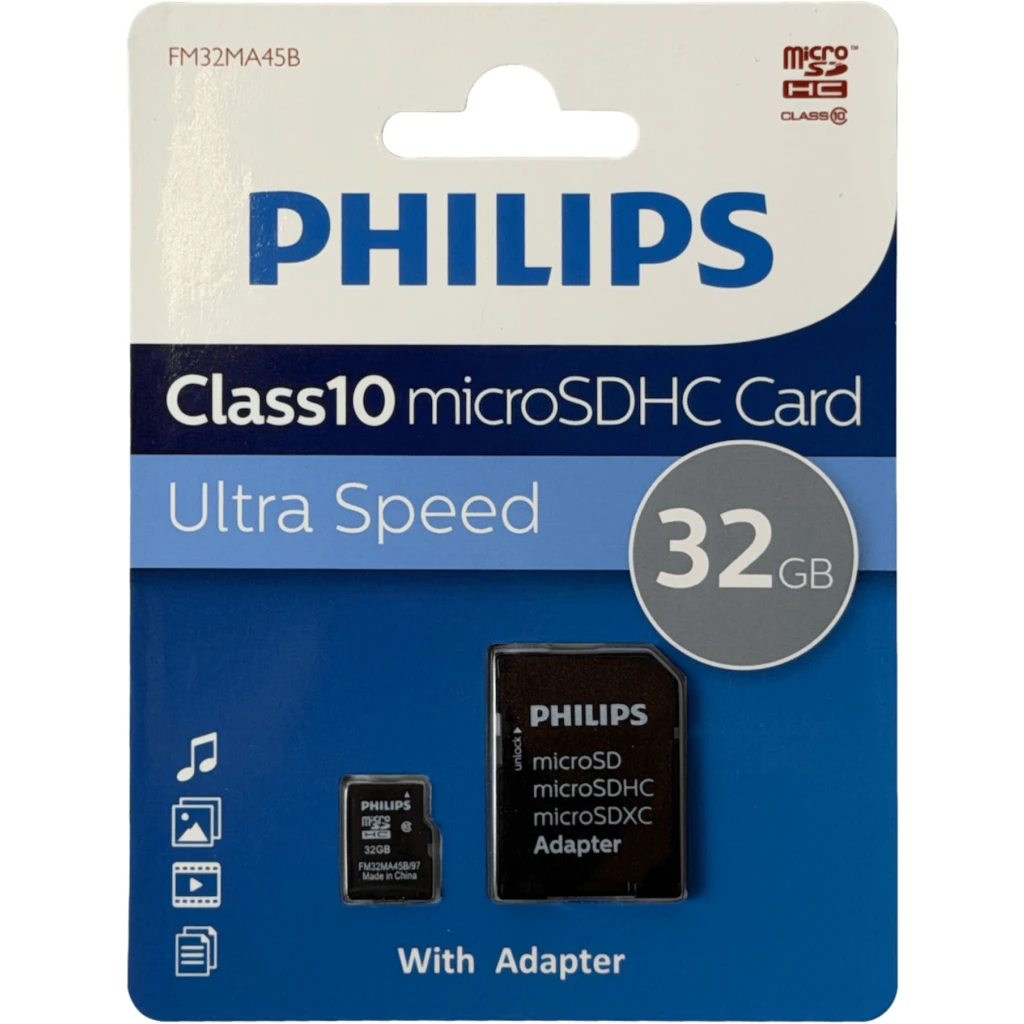 Imagen 0 de Memoria  MicroSD Plus 32GB c/Adaptador-SD 100/85mb/s Class10 UHS-I U1 V10 SDCS2
