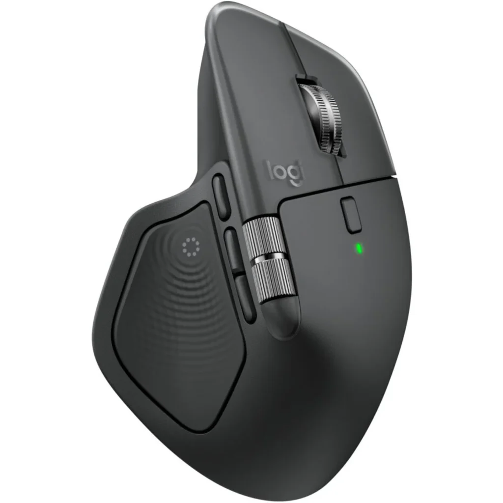 Imagen 2 de Mouse Inalámbrico Logitech MX Master 4 Inalámbrico 8000DPI 8 Botones BT Graphito