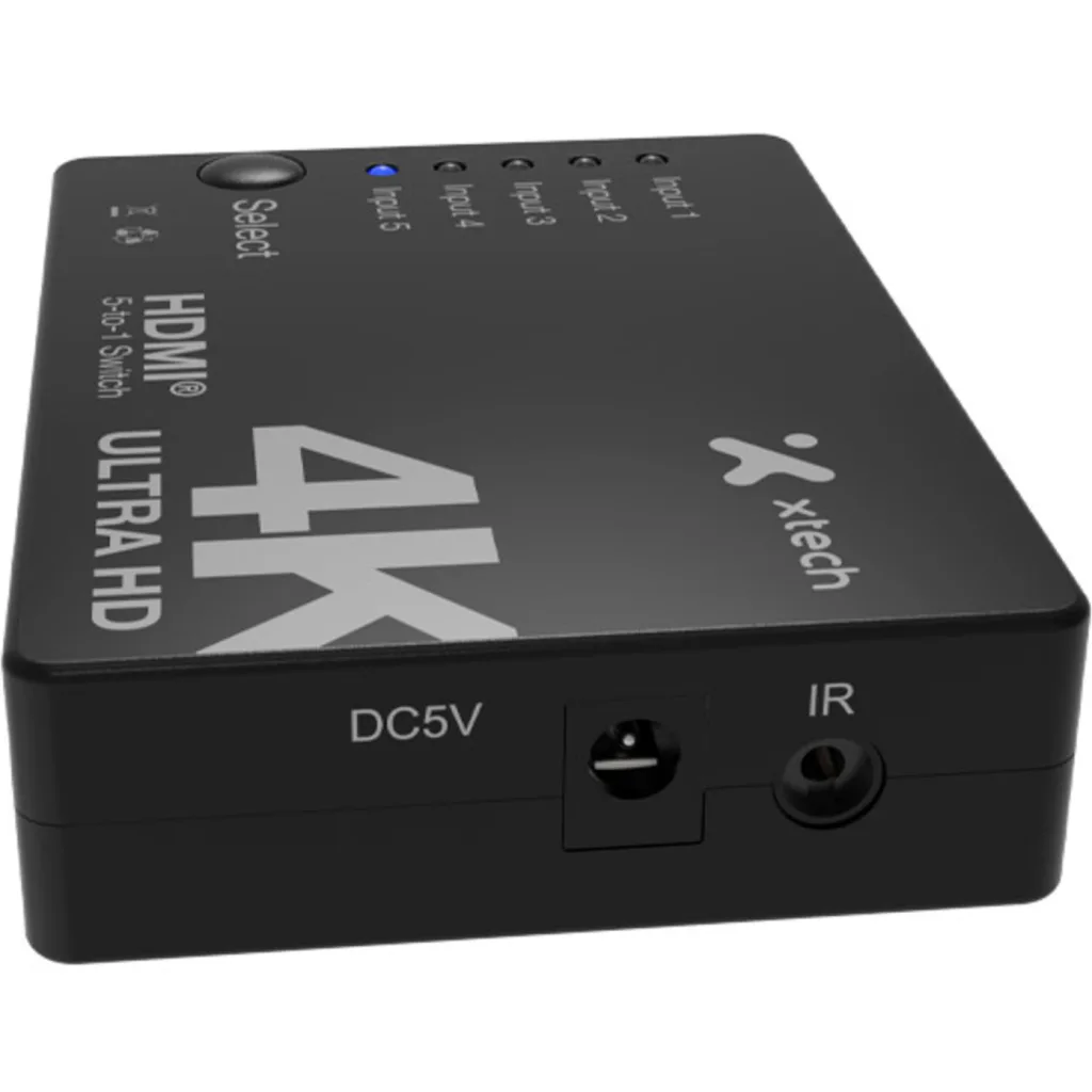 Imagen 7 de Switch X-Tech XHA-430, HDMI® de 5 puertos