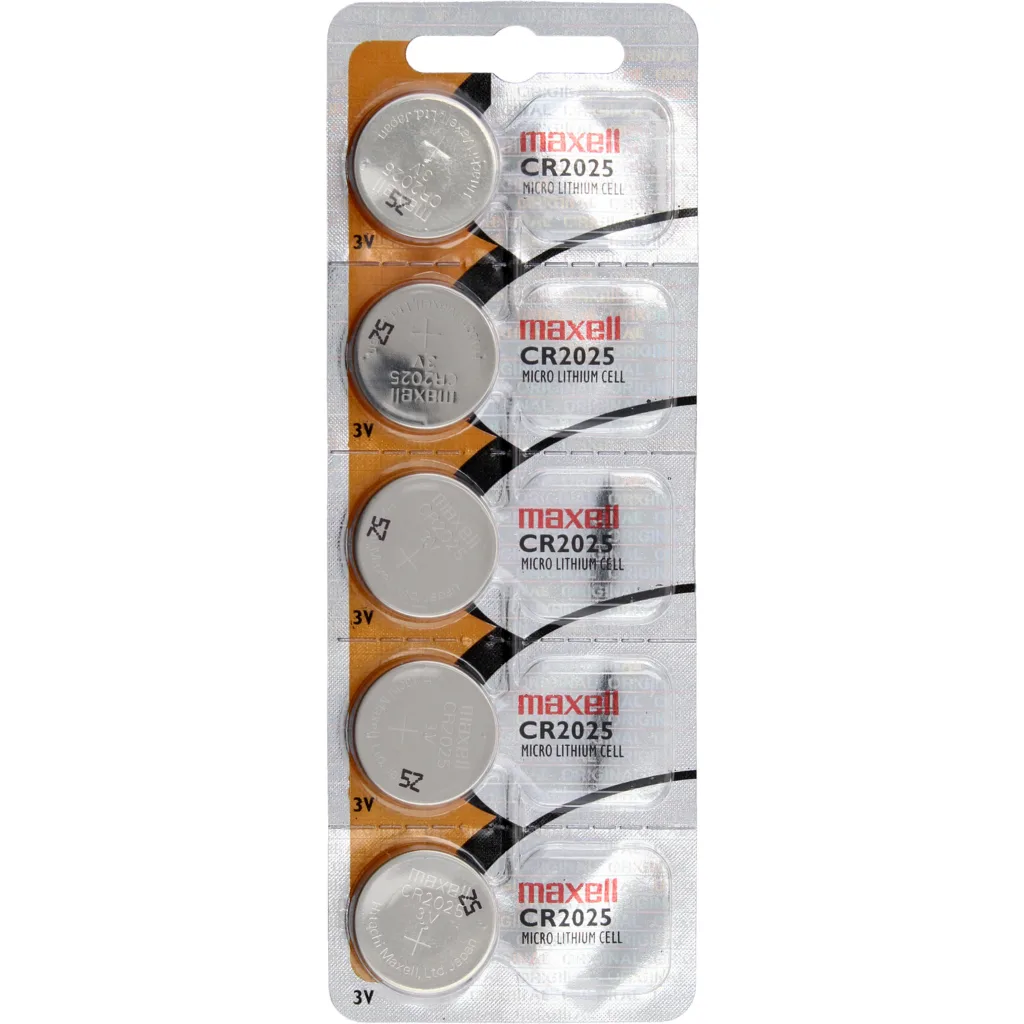 MICROBATERIA CR-2025 TIRA DE 5 UNDES