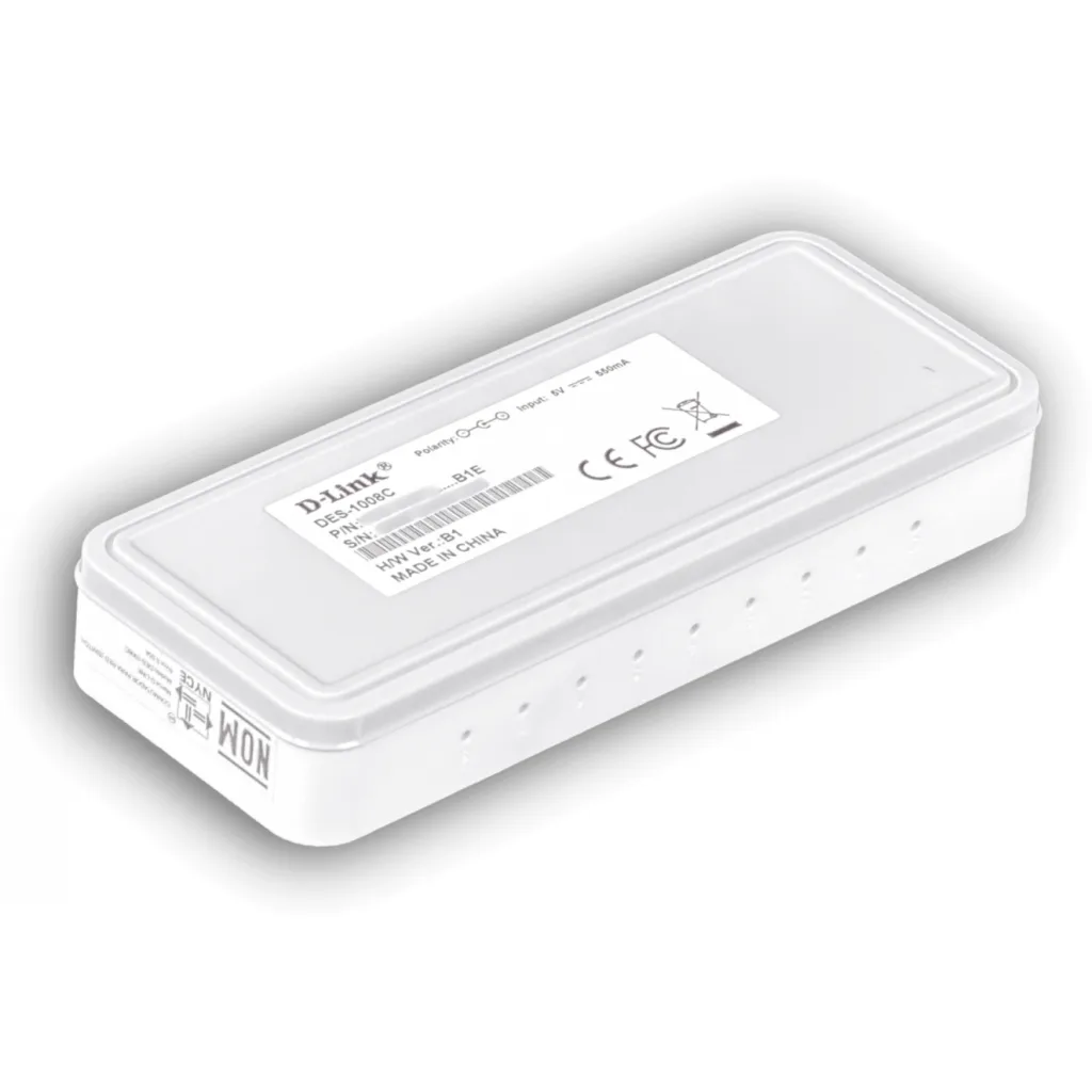 Imagen 4 de Switch D´Link DES-1008C 8 Puertos 10/100Mbps, No Administrable