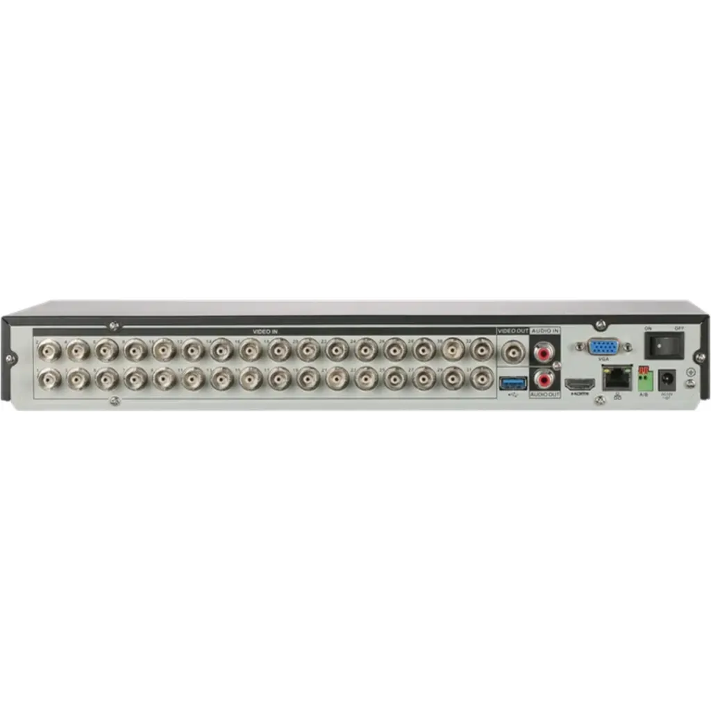 Imagen 2 de Grabador XVR Dahua 32 Canales H265+ 720p SMD 16Cam IP 2HDD 16TB Max (Nuevo, Caja Abierta)