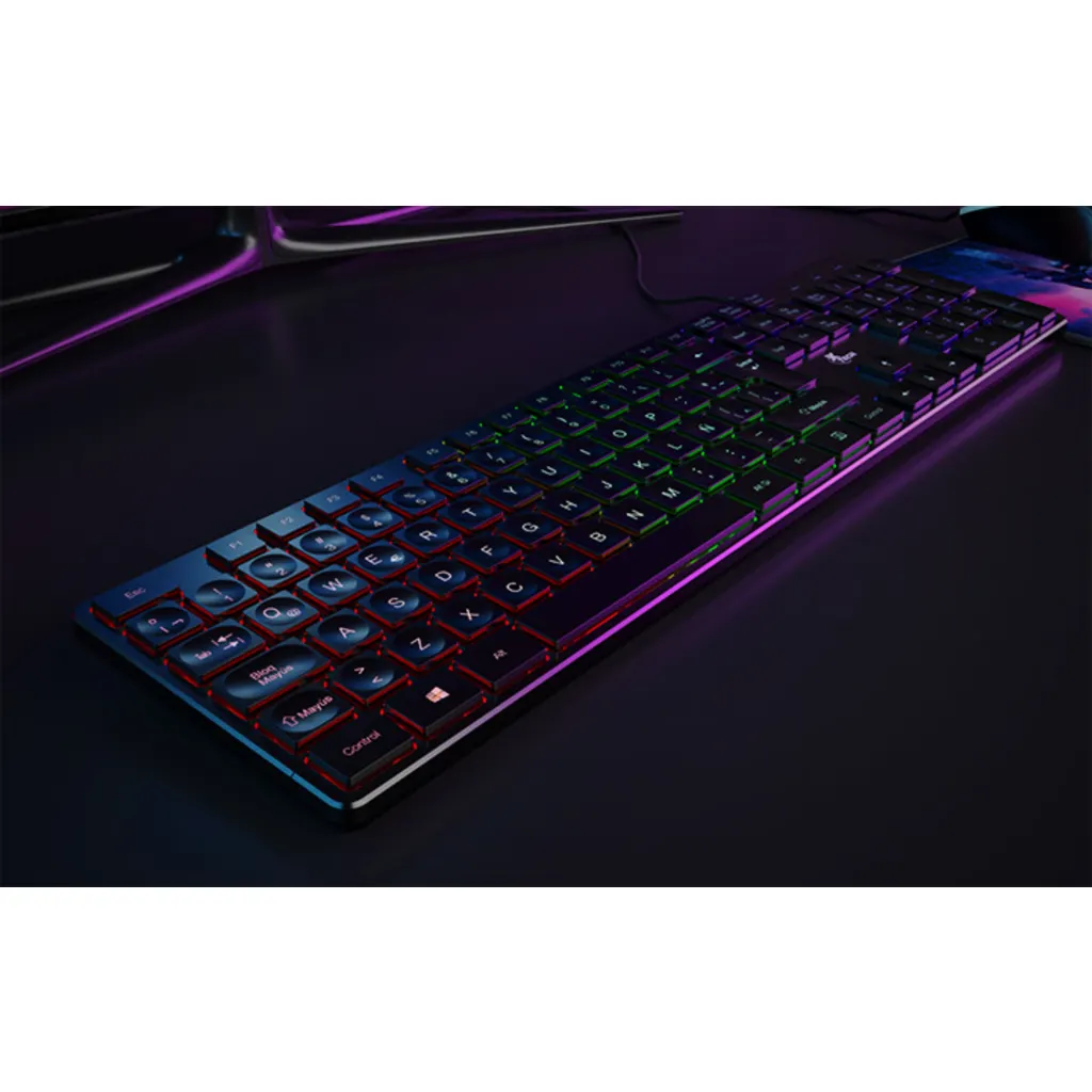 Imagen 3 de Kit Teclado Mouse MousePad XTech XTK-535S, Tec Español, Mouse 1200dpi, MPd 30*25
