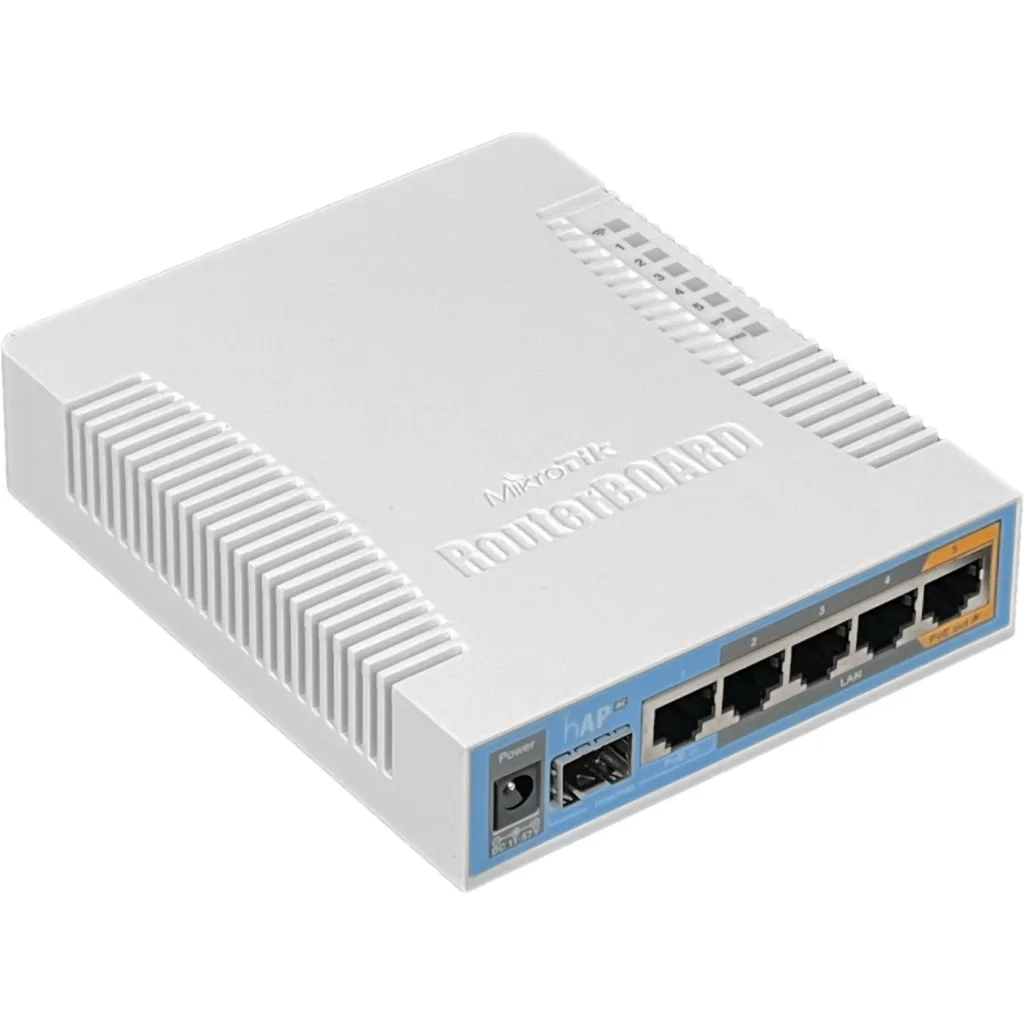 Router Mikrotik HAP-AC, 5-1000 1-SFP AC1750 2,4GHz/5GHz USB 