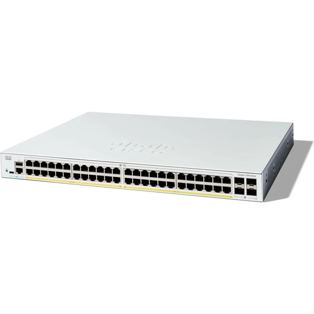 Imagen 1 de Switch Cisco Catalyst 1300 48-port GE, PoE, 4x1G SFP
