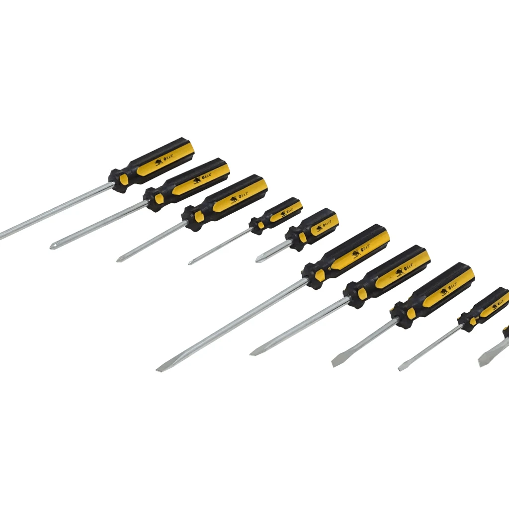 Kit Destornilladores LLADORES-10, 5-Paleta-3-5-6-6-6,  5-Cruz-0-1-2-2-2 (TN0311)