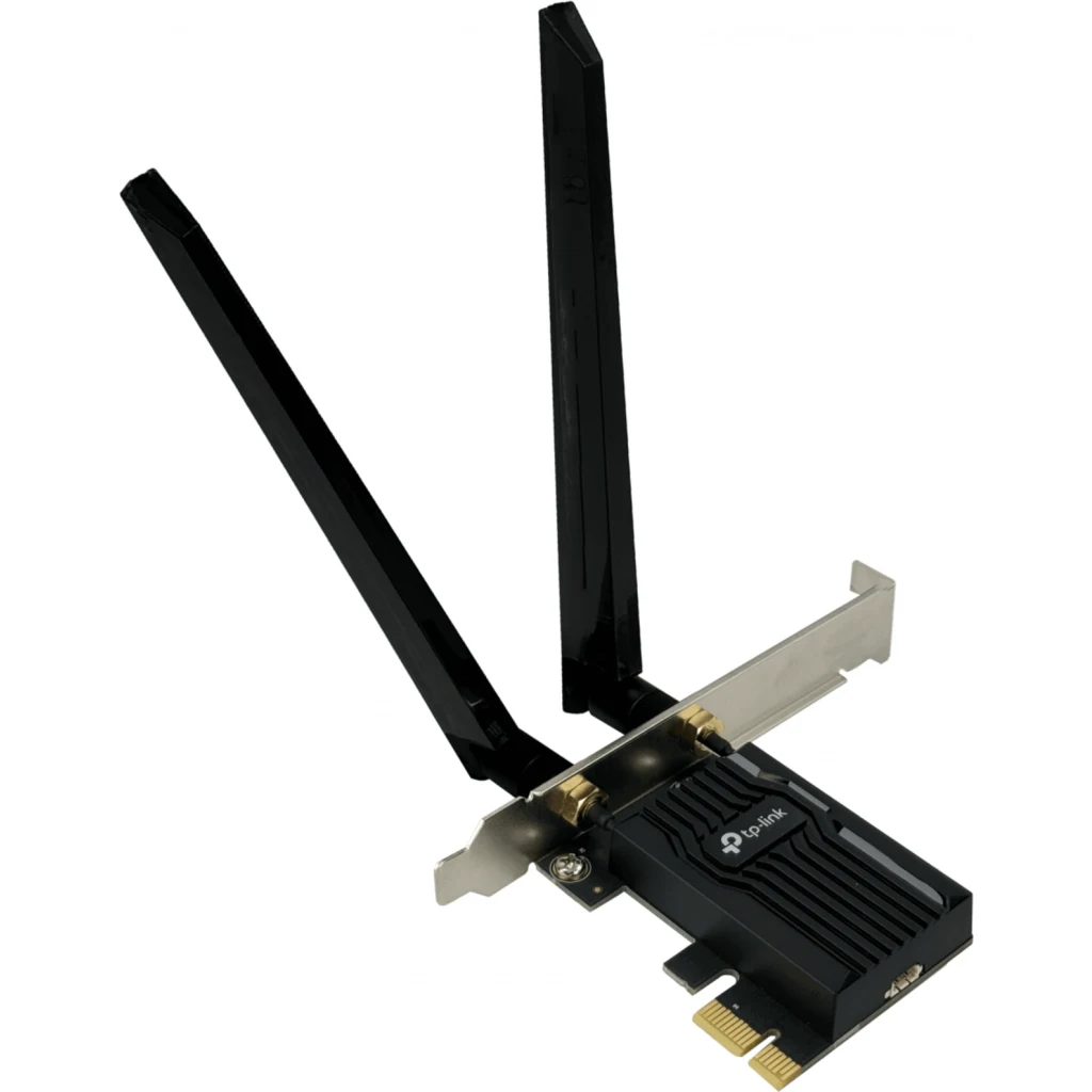 Imagen 3 de TP-LINK WiFi6E AXE5400 2,4/5/6GHz PCIExpress PCIe-x1 2-RPSMA Bluet-5.3