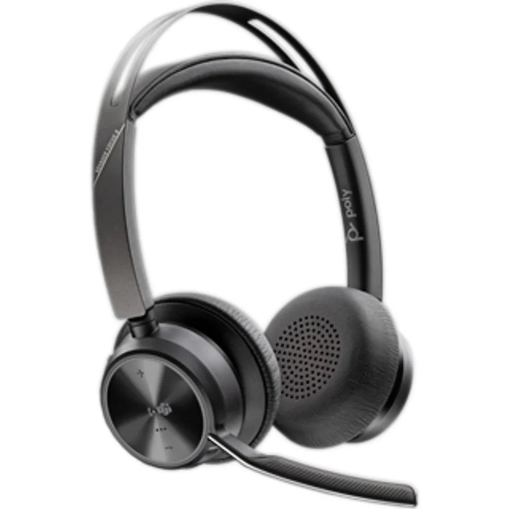 Imagen 1 de Audífonos Inalámbricos HP Poly Voyager Focus 2 MS Teams Certified + Adap USB-C/A
