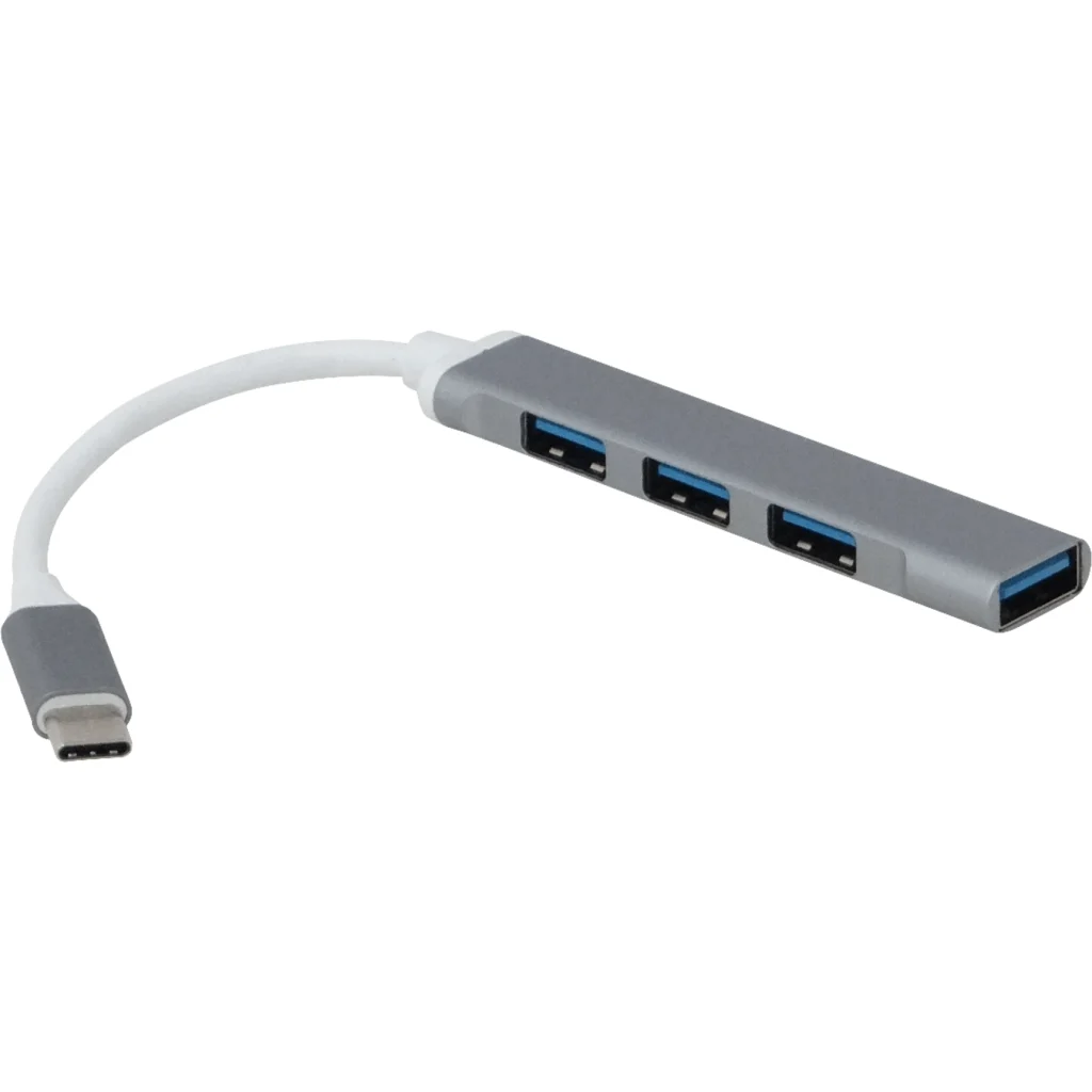 Imagen 2 de USB3.0 USB-CM HUB-4-AH Aluminio Cable-4cm