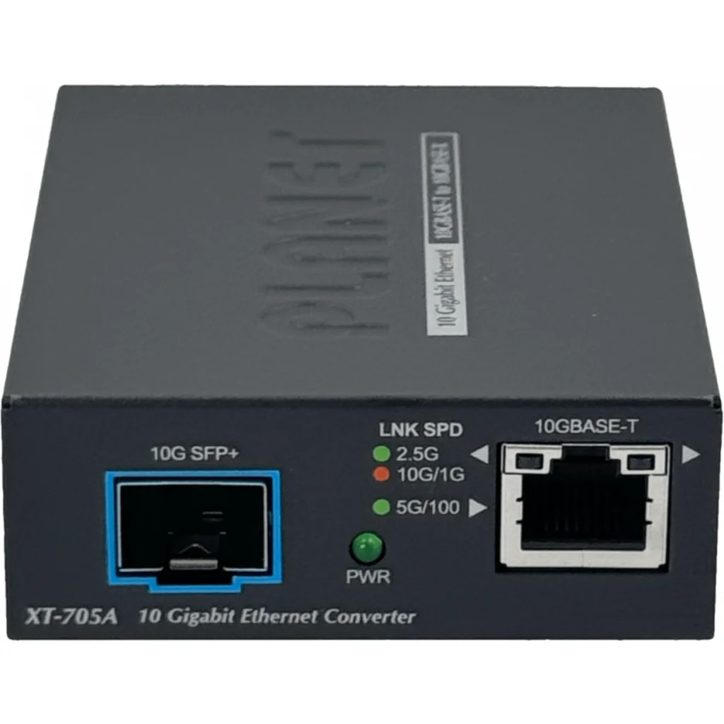 Imagen 1 de PLANET 1-10G 1-SFP+10G Media Converter Cobre No-admin inc-5VDC/2A