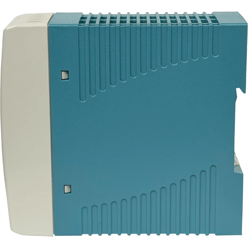 Imagen 1 de MEANWELL 12VDC 60W 5A Ajustable Ancho-42mm Riel-DIN Fuente-Poder