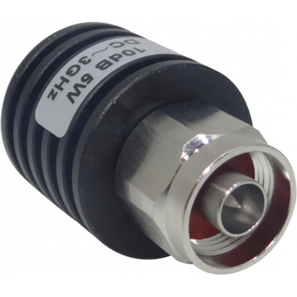 Imagen 3 de Atenuador 10dB 5W 0-3GHz N-Macho N-Hembra Copla