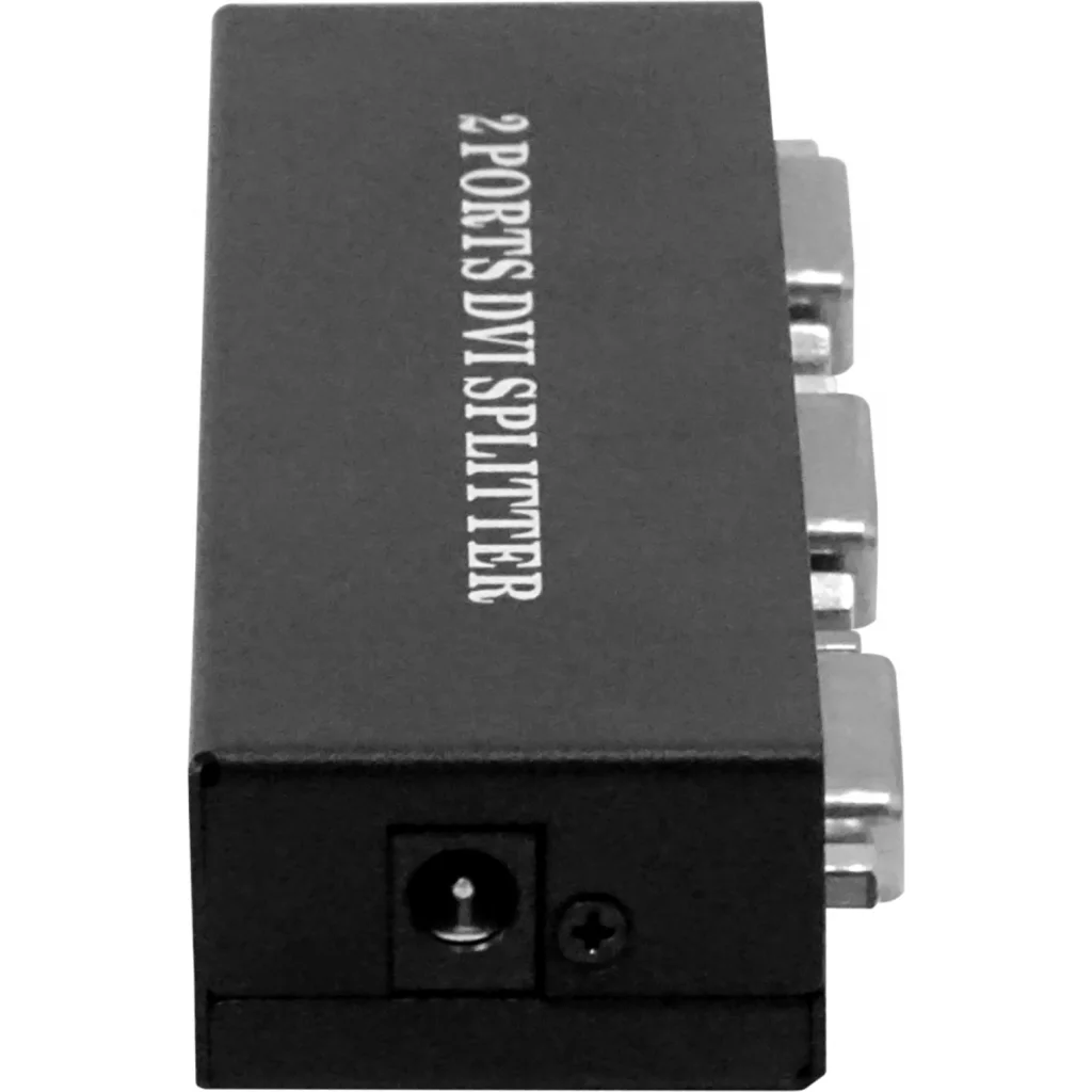 Imagen 3 de Splitter 1x2 DVI/D/Dual-M 1080p 1-in 2-out inc-5V-1A-USB-AM 1920x1200