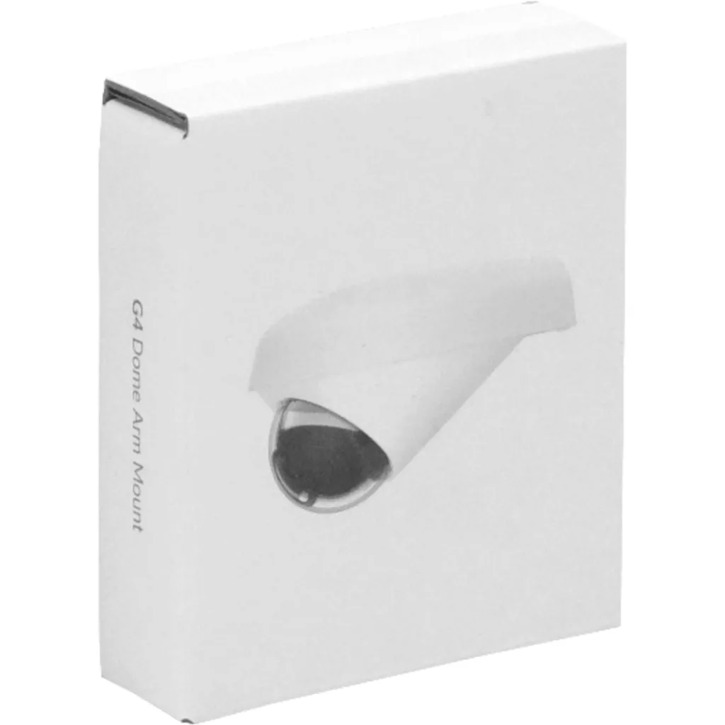 Imagen 3 de UBIQUITI p/UVC-G4-DOME Soporte Plast Muro Poste UACC-G4-Dome-Arm Mount