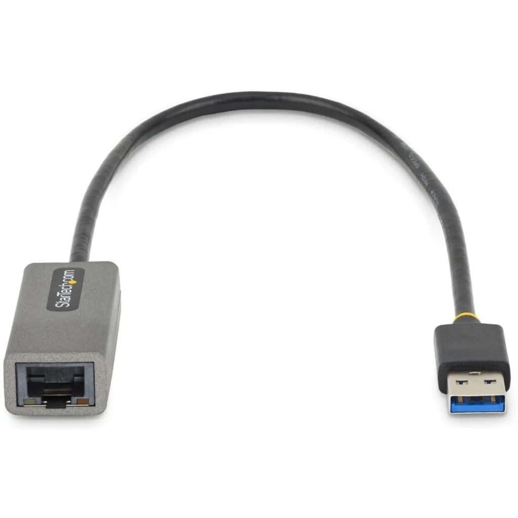 Imagen 1 de Adaptador USB 3.0 a Red Gigabit Ethernet RJ-45 10/100/1000 Cable 30cm - StarTech