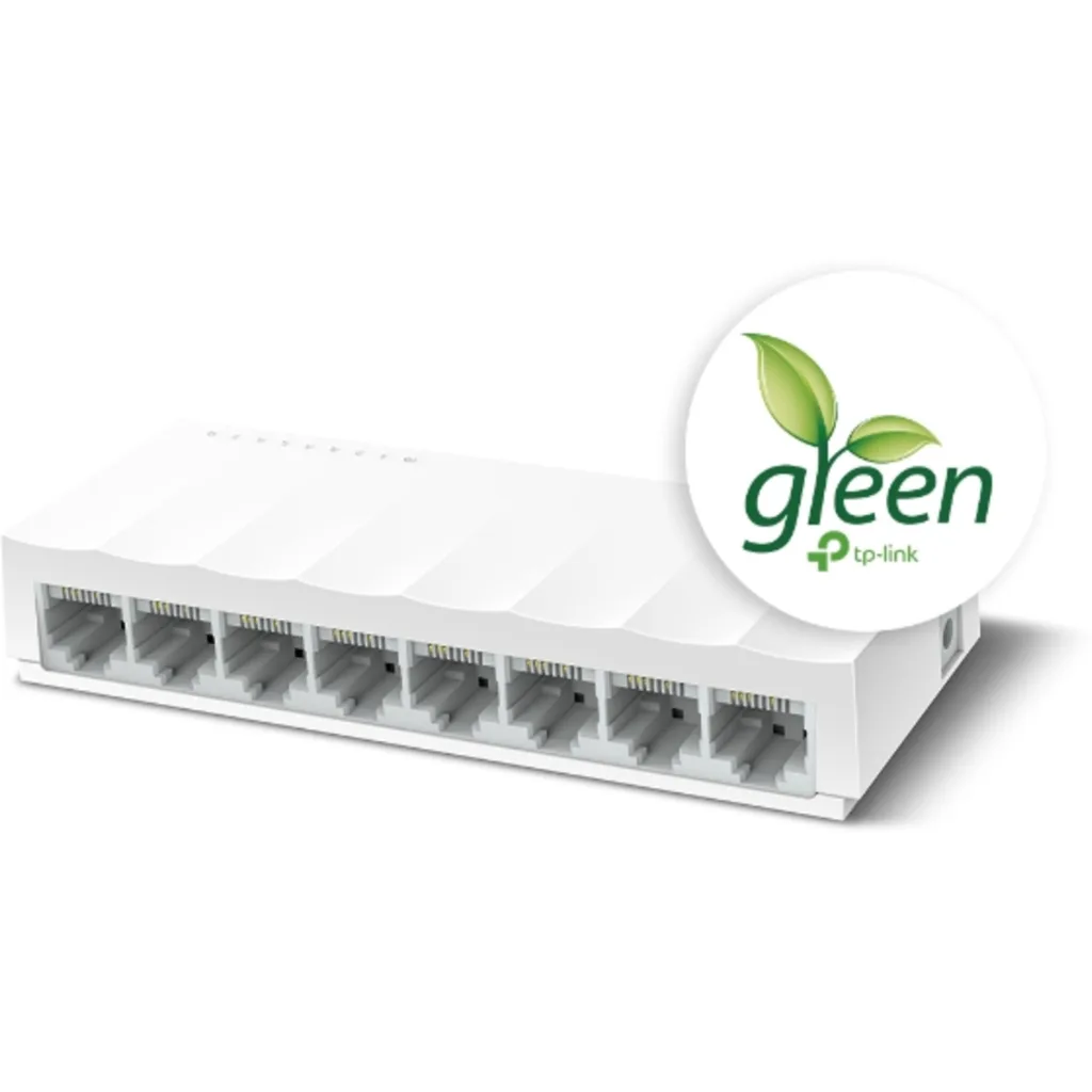 Imagen 1 de Switch de 8 Puertos 10/100Mbps de Escritorio Sin Gestionar 8 × 10/100mbps Ptos