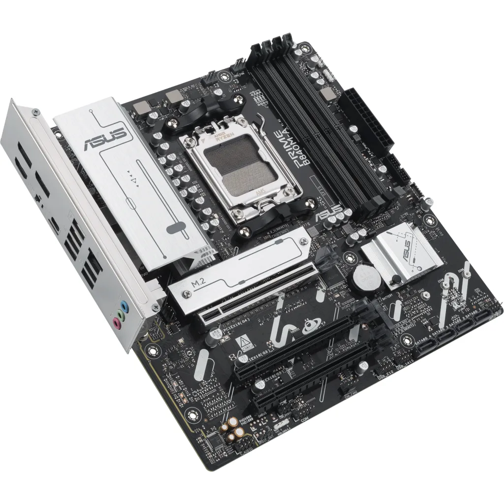 Imagen 4 de Tarjeta Madre Asus PRIME B840M-A Socket AM5 4*DDR5 DP HDMI 2.5Gb LAN m-ATX