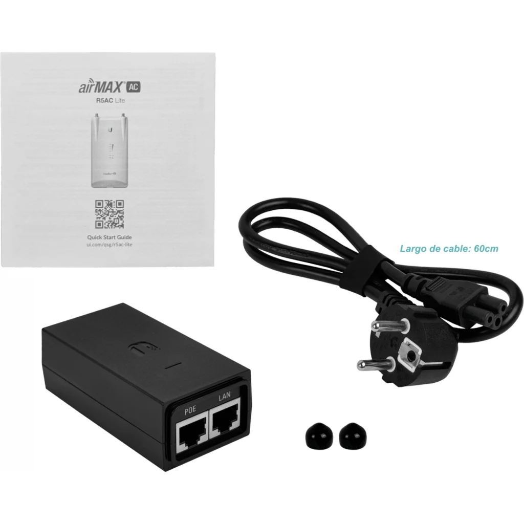 Imagen 4 de Ubiquiti AP Rocket M5 ac Lite de 5.8 GHz airMAX ac BaseStation R5AC-LITE