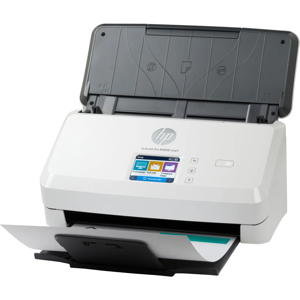 Imagen 2 de Escáner de Escritorio HP ScanJet Pro N4000 snw1 600dpi 40ppm WiFi LAN USB