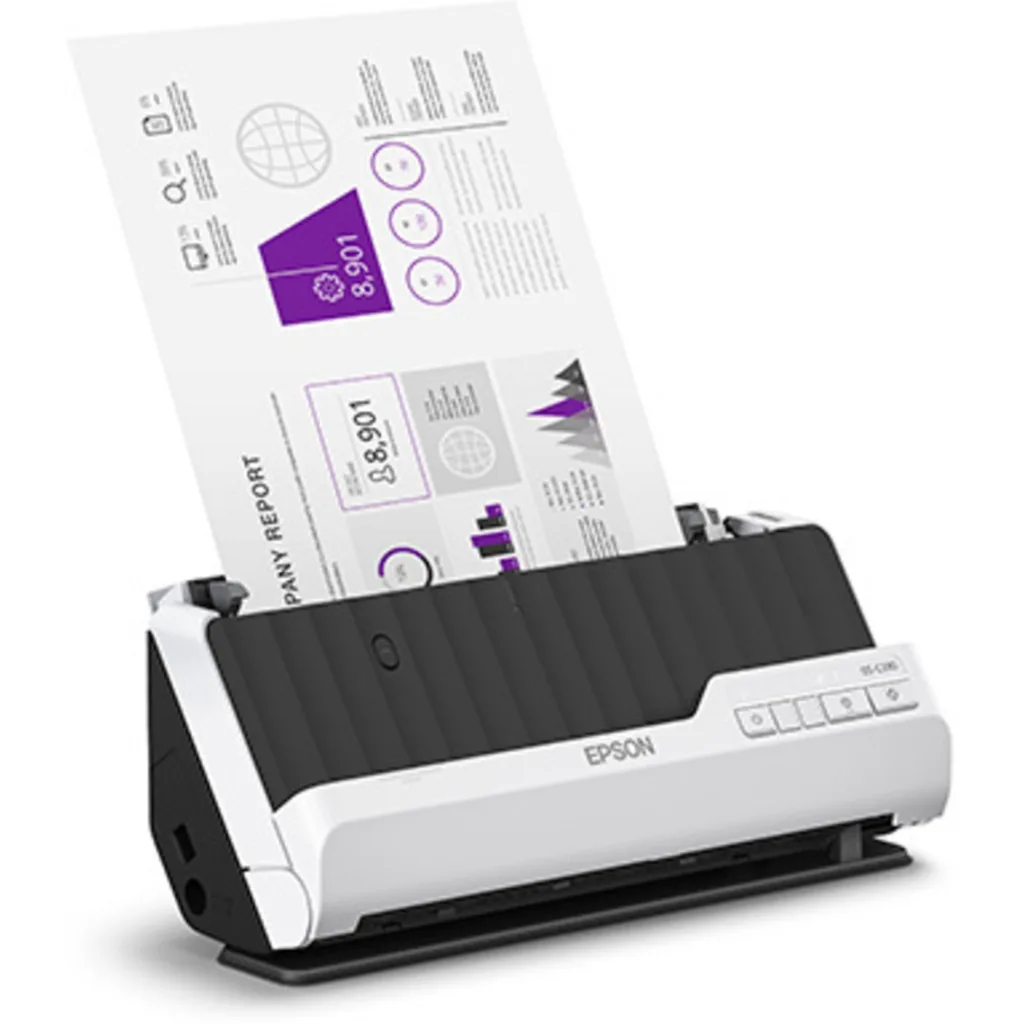 Imagen 1 de Escáner de Escritorio Epson DS-C330, 600ppp 30ppm Dúplex USB 2.0